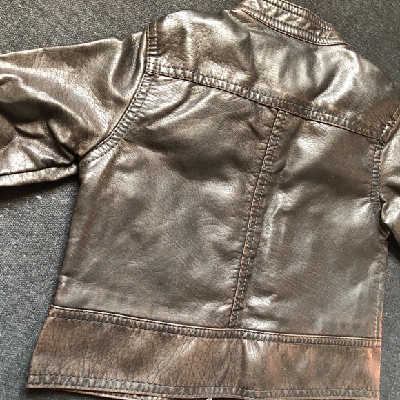 Kids Leather Jacket  🚫 SOLD - Picture 6 of 6